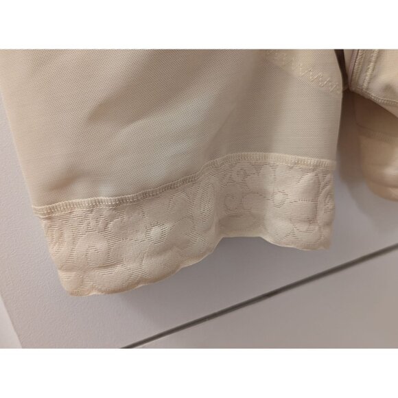 Yianna Womens Beige Full Body Shapewear Bodysuit 3XL With Adjustable Straps & Fr - Picture 3 of 9